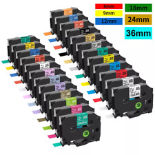 Usado, Fita de etiqueta compatível Brother P-Touch TZe-231 TZ-231 18mm 12mm 9mm PT-1010 900 comprar usado  Enviando para Brazil
