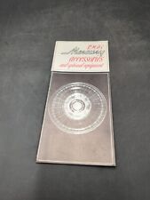 Mercury 1966 accesorios y propietarios de equipos opcionales manual fabricante de equipos originales segunda mano  Embacar hacia Mexico
