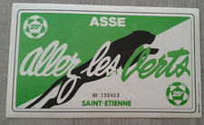 Autocollant numeroté vintage d'occasion  Davézieux