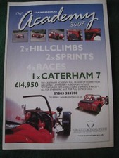 Caterham academy hillclimbs for sale  BRISTOL