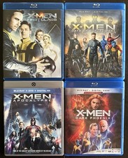 X-Men: Beginnings 4-Movie Collection Blu-Ray/DVD (No Digital) comprar usado  Enviando para Brazil