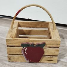 Apple wooden basket for sale  Mcallen