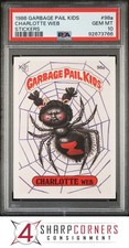 1986 BALDE DE LIXO ADESIVOS INFANTIS #98a CHARLOTTE WEB SERIES 3 PSA 10 comprar usado  Enviando para Brazil