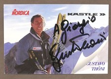 Sci alpino autografo usato  Vimodrone