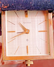 Reloj despertador Jaeger LeCoultre sobre mesa 8.PAT365884,MOD10C972 SWISS comprar usado  Enviando para Brazil
