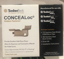 Free timbertech concealoc for sale  Holland