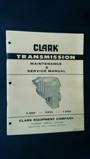 Manual de serviço de manutenção de transmissão Clark série R28000 4 velocidades comprar usado  Enviando para Brazil