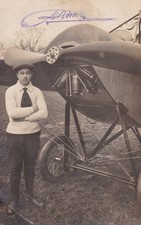 Carte photo aviateur d'occasion  Bourg-en-Bresse