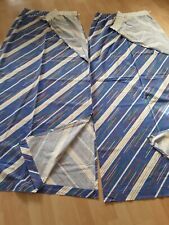 Pair curtains red for sale  LAMPETER