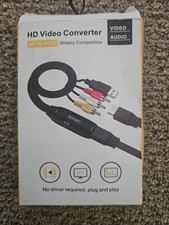 Cabo adaptador conversor componente AV 1080p HDMI macho para 3 RCA áudio vídeo HDTV comprar usado  Enviando para Brazil
