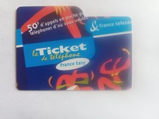 Ticket téléphone 50f d'occasion  Montreuil