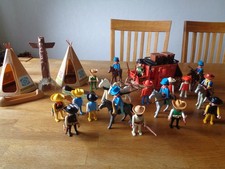 Playmobil indianer cowboy gebraucht kaufen  Limburg a. d. Lahn