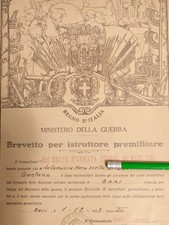 Regno italia brevetto usato  Bari