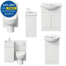 Bathroom vanity unit for sale  EVESHAM