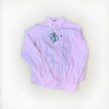 Usado, NOVA Camisa Masculina Abercrombie & Fitch Muscle Manga Longa Botão Frontal P Rosa comprar usado  Enviando para Brazil