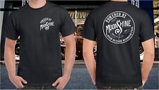 CAMISETA POWERED BY MOONSHINE CAMISETA ROUPA 100% ALGODÃO RAT ROD HOT ROD RETRÔ comprar usado  Enviando para Brazil