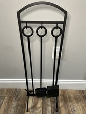 Black aluminum fireplace for sale  Bloomfield