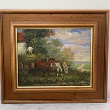 Vintage painting loading for sale  ASCOT
