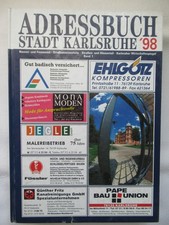 Adressbuch stadt karlsruhe gebraucht kaufen  Neulingen