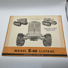 Cletrac oliver model for sale  Saint George