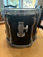 Vintage 1980 TAMA ROCKSTAR DX 12" Black Rack Tom comprar usado  Enviando para Brazil