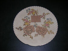 Assiette publicitaire faience d'occasion  France