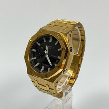 Relógio usado unissex CASIO G-Shock GA-2100 caixa dourada tamanho 4,5cm #101579, usado comprar usado Relógio usado unissex CASIO G-Shock GA-2100 caixa dourada tamanho 4,5cm #101579, usado comprar usado  Enviando para Brazil