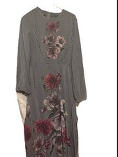Grey modest dress for sale  LONDON