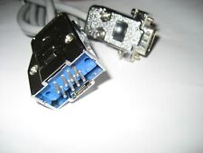 Novo cabo de monitor DB9M-EIAJ-8 macho CGA para RGB com conectores desmontáveis.NOS, usado comprar usado  Enviando para Brazil