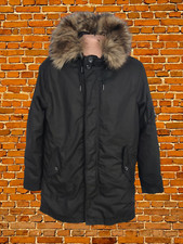 Superdry black parka for sale  CANVEY ISLAND