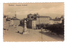 Cartolina modena piazzale usato  Vetto