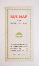 Bus coach map for sale  BANBURY