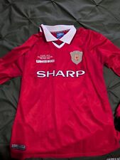 manchester united shirt 1999 for sale  LEAMINGTON SPA