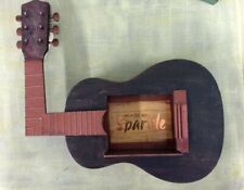 Prateleira decorativa pequena artesanal para violão acústico arte de parede pendurada comprar usado  Enviando para Brazil