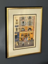Orig. lithograph café for sale  Wilmington
