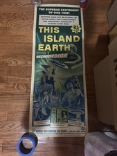 Pôster original do filme This Island Earth 1955 Jeff Morrow comprar usado  Enviando para Brazil