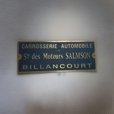 Typenschild messing schild d'occasion  Expédié en Belgium