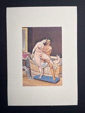 Erotik farblithographie jhd gebraucht kaufen  München