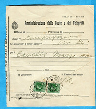 1940 annullo postale usato  Italia