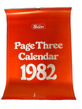 Sun page calendar for sale  EYE