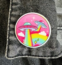 Pastel ufo acrylic for sale  HAMILTON