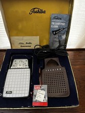 Antigo 1960 Toshiba rádio transistor 9TM40 robô muito raro. Testado! comprar usado  Enviando para Brazil