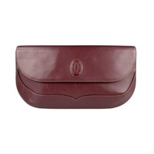 Bolsa de mão Cartier Must Line Business couro bordô 22x20x4cm usada comprar usado  Enviando para Brazil