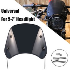 DEFLETTORE PARABREZZA CUPOLINO NERO FUME'  IN ABS MOTO SCOOTER PER 5”-7" FARO comprar usado DEFLETTORE PARABREZZA CUPOLINO NERO FUME'  IN ABS MOTO SCOOTER PER 5”-7" FARO comprar usado  Enviando para Brazil