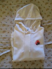 Felpa bianca nike usato  San Giorgio Bigarello