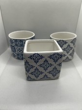 Ceramic succulent pots for sale  Cherryville