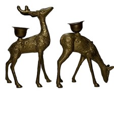 Vintage pair deer for sale  Worcester
