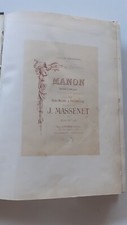 Massenet jules opéra d'occasion Massenet jules opéra d'occasion  Rive-de-Gier