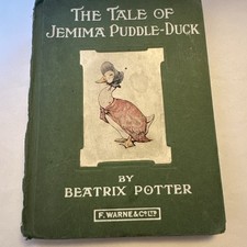 Tale jemima puddle for sale  CREWE