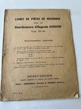 Spare parts booklet d'occasion  Expédié en Belgium